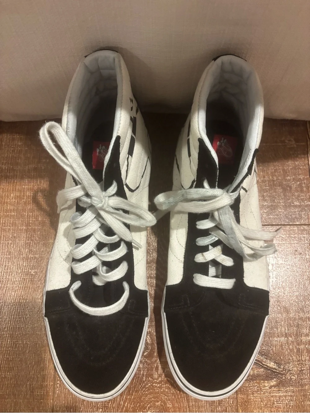 Vans SK8 Hi-Top PEANUTS Snoopy collab size 13